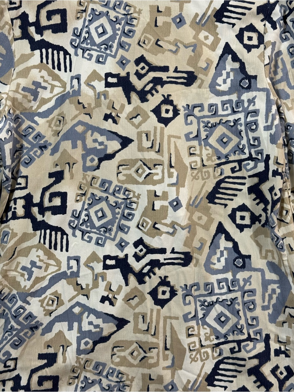 Vintage Toni Garment for C.C. Magic Blazer Womens Medium Abstract Aztec USA - Picture 11 of 12